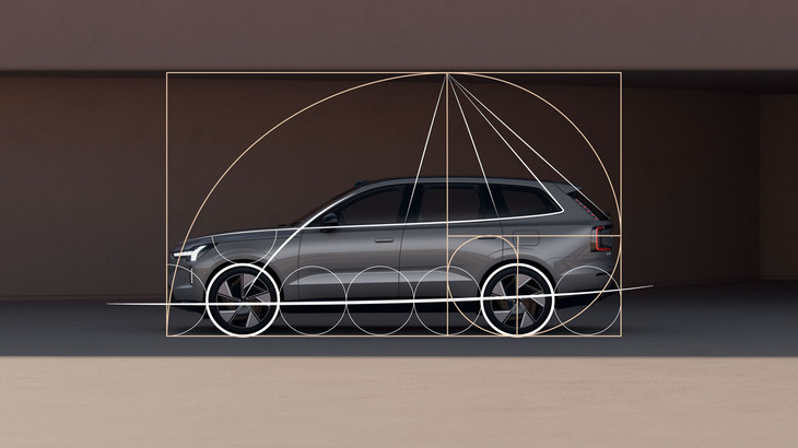 ボルボEX90（スケッチ）