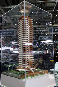 ピニンファリーナが外装デザインを手がけたブラジル・サンパウロの高層レジデンス。