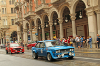 「フィアット131アバルトラリー」の軍団。