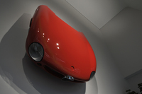 さりげなく飾られているのは、あの「カングーロ」のフロントカウル。