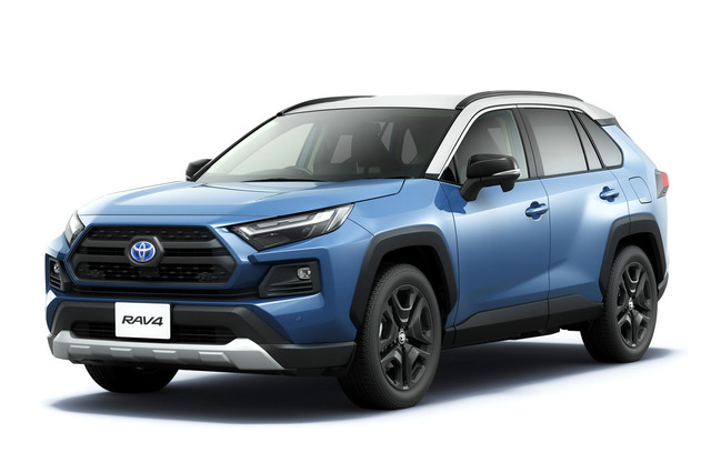 トヨタRAV4」の「アドベンチャー」グレードにハイブリッドモデル追加