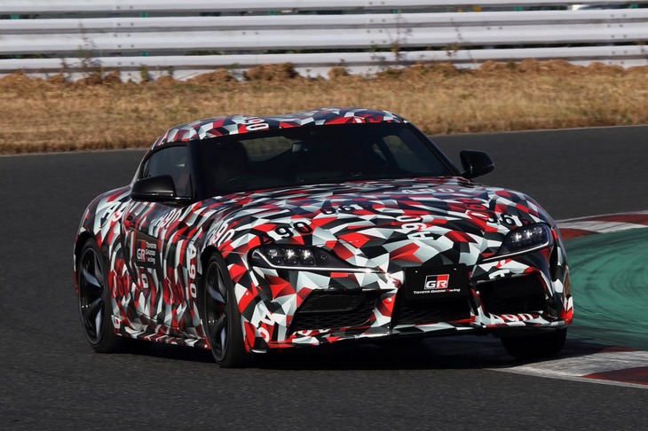 BMWとの共同開発によって生まれた新型「トヨタ・スープラ」。車両のデザインもスペックも現時点では明らかになっていませんが、試乗してわかったことを可能な限り詳しくリポートします。（photo：北畠主税）