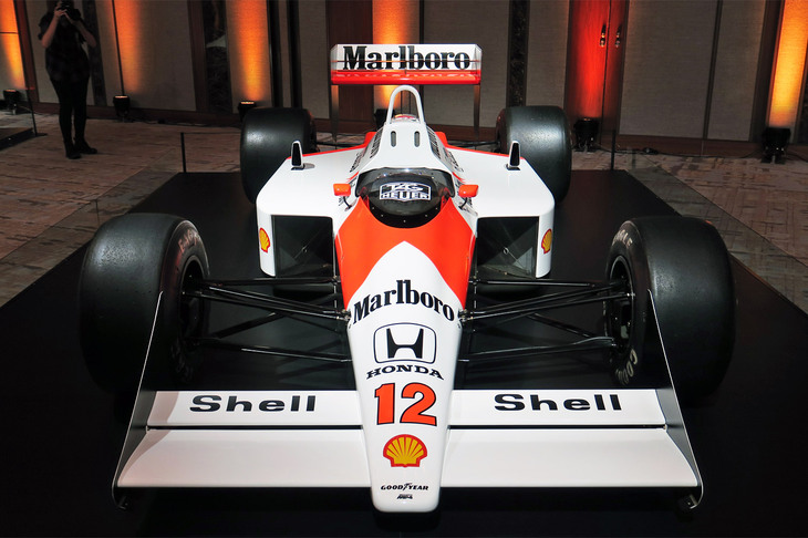 マクラーレンMP4/4 1988年ベルギーGP優勝車（フロント）