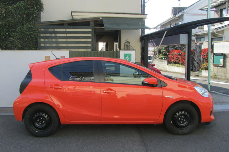 筆者のかつての愛車「トヨタ・アクア」。