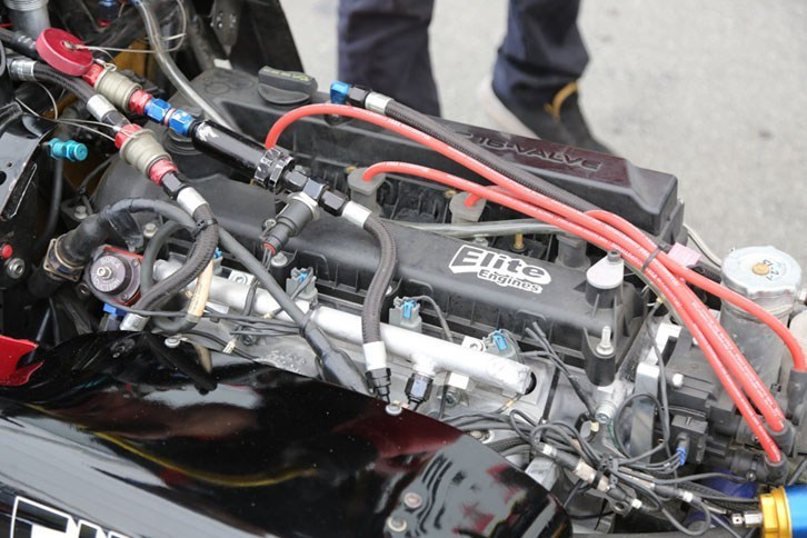 「Mazda Road to Indy」のファーストステップとなるUSF2000。マツダエンジンを搭載する。