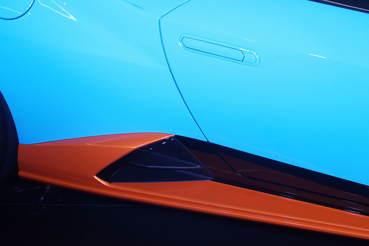 ランボルギーニ・ウラカンSTO（サイドエアインテーク）