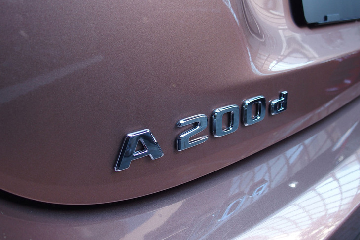 メルセデス・ベンツA200d（リアエンブレム）