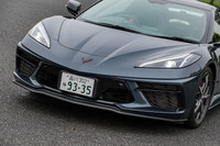 車体の各所にエアインテーク／エアアウトレットが開けられた新型「コルベット」。それらはすべて、冷却やエアロダイナミクスなどの機能を有するもので、“ダミー”は一切ない。