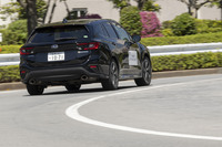 より強いオン・ザ・レール感を、より高い速度域でも体感できた「ダイナミックモーションパッケージ」装着車。“WRX S4並みのハンドリング”といううたい文句に偽りなしだ。