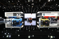 BMWブースの様子。