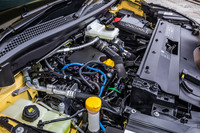 新型「カングー」には、1.3リッターガソリンターボのほか、1.5リッターのディーゼルターボ（写真）もラインナップされる。組み合わされるトランスミッションは、いずれもEDCと呼ばれる7段AT。