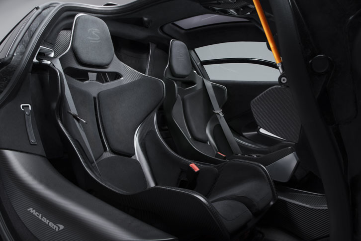 マクラーレン・セナ（インテリア）