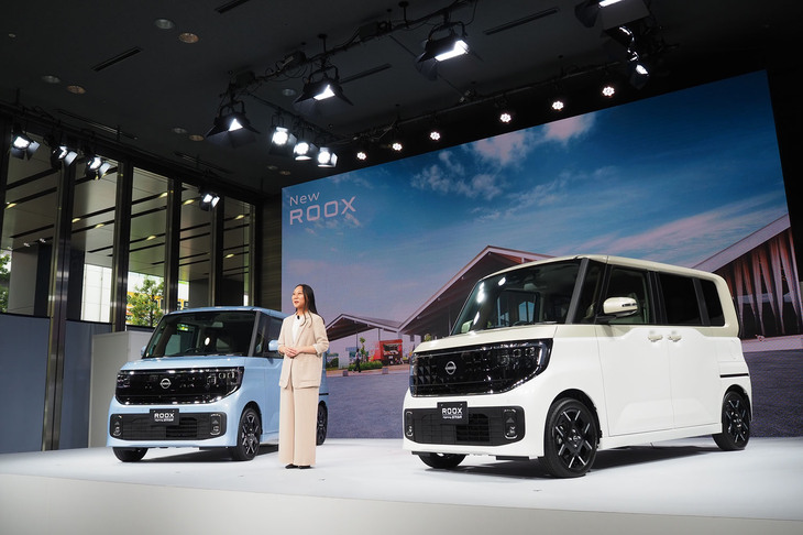 新型「日産ルークス」の開発に携わった日産自動車リージョナルプロダクトマネージャーの田仲 藍氏。