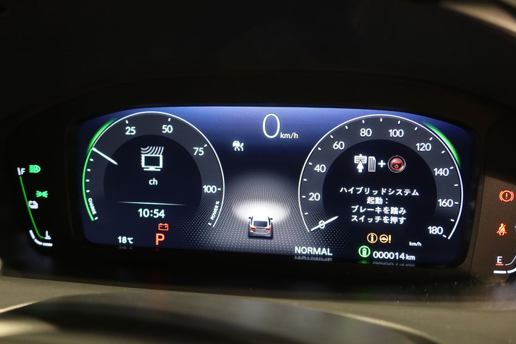 ミツオカM55ファーストエディションe：HEV LX（メーターパネル）