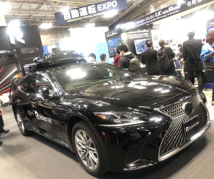 2019年1月16日から18日にかけて開催された第2回自動運転EXPOの会場にて。
