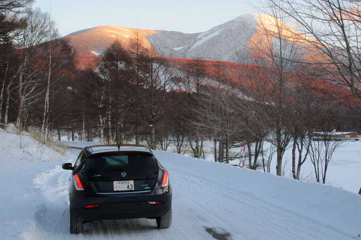 女神湖に出撃した「デルタ」。雪道は「まあフツーにクリア」。