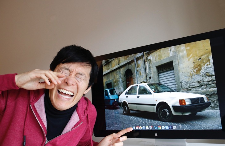 「アルナ」のヒストリックカー入りに、思わず男泣きする筆者。