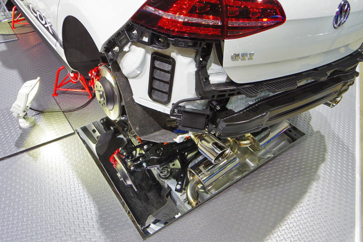 ゴルフGTIチューニング プロセス