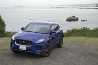 
	「Eペース」は、ジャガー初となるコンパクトSUV。日本では2018年2月に受注が開始された。
	