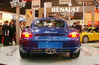 【東京モーターショー2005】「ポルシェ・ケイマンS」お目見え　スピーチは企業の話題が主の画像