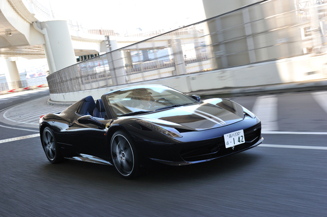 フェラーリ458スパイダー テーラーメイド“BUSHIDO”（MR/7AT）【試乗記