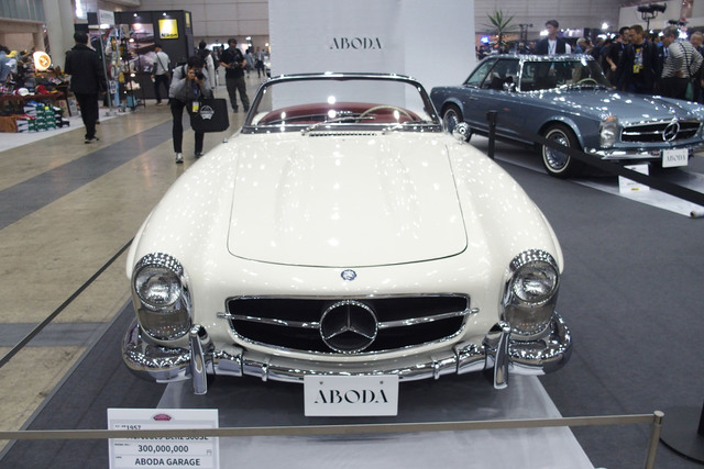 M.ベンツ126,SEC.専門ファクトリ―レストア-リビルト-クーペの里 港区おじ様 R129 AMGコンプリート 500SL6.0 レストア 仮ナンバー