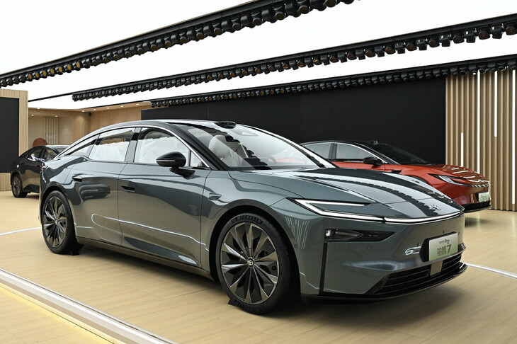 「bZ7」は広州汽車と広州トヨタ、トヨタ知能電動車研究開発センターが共同開発したBEVだ。