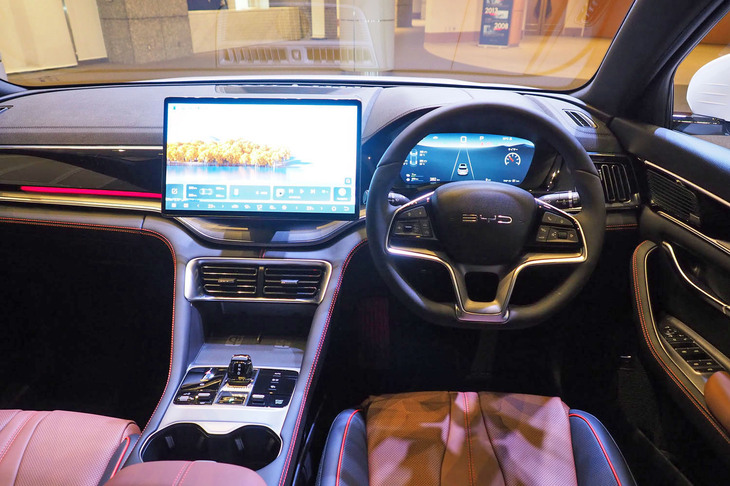 BYDシーライオン6（インストゥルメントパネル）