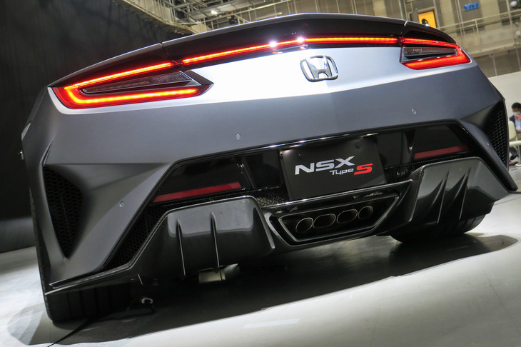 ホンダNSXタイプS（リアビュー）