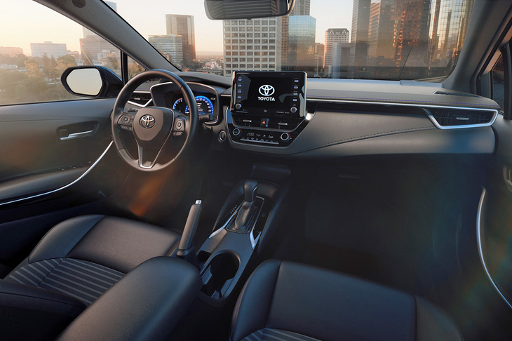 インテリアは、基本的に「カローラ スポーツ」と同様のデザインを採用。