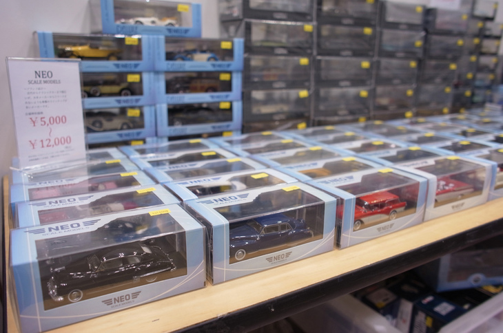 ポストホビーのブース。