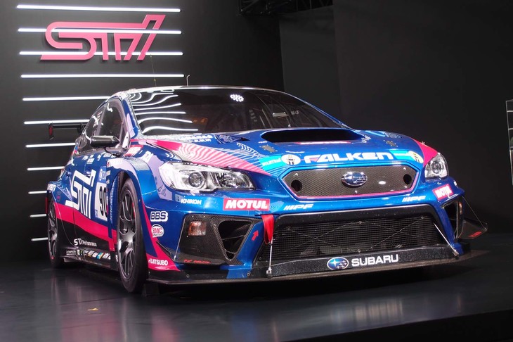 スバルWRX STI NBRチャレンジ（ニュルブルクリンク24時間レース2018 SP3Tクラス優勝車）