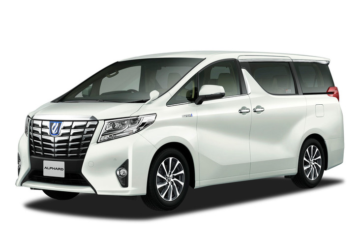 デビュー時に話題を巻き起こした現行型「アルファード」。