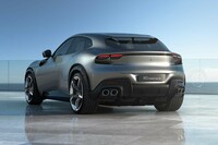 「プロサングエ」が0-100km/h加速に要する時間は3.3秒。最高速は310km/h以上と公表される。