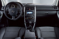 「Aクラス」のインテリア。