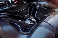 「NSX」のエンジンルーム。