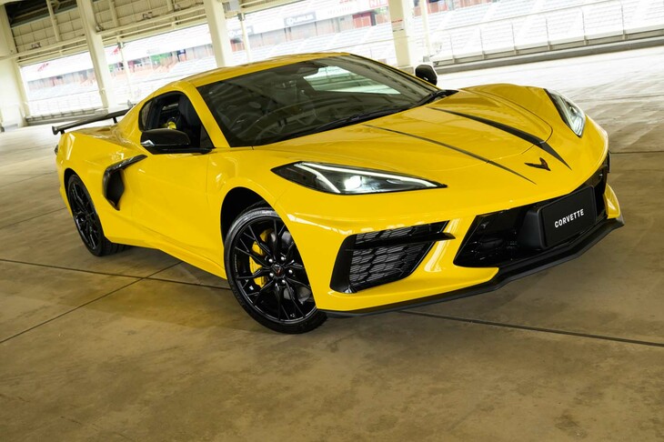 シボレー・コルベット イエロージャケットエディション（写真：ゼネラルモーターズ・ジャパン）