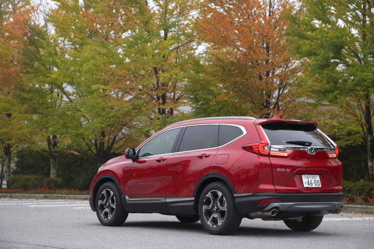 月販目標1200台に対し、発売から1カ月の時点で5000台以上を受注したという新型「CR-V」。ちなみにアメリカ市場では、2017年に37万台以上が販売されたベストセラーSUVである。