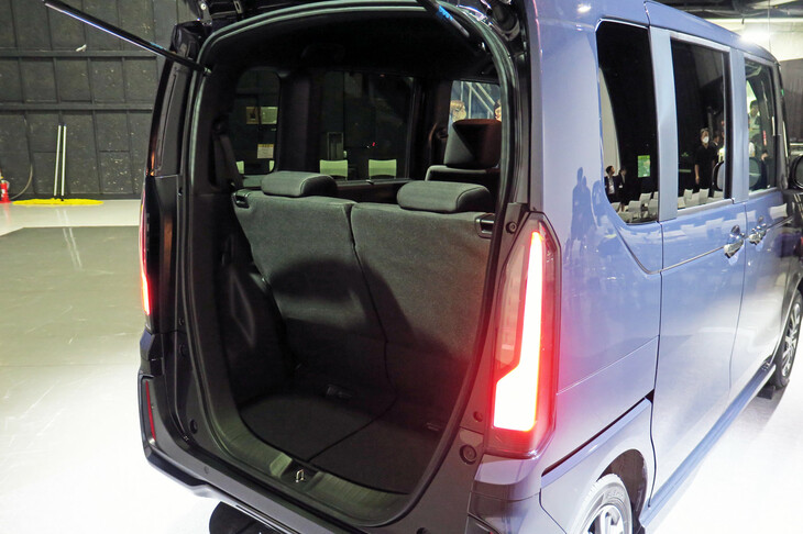 ホンダN-BOXカスタム（ラゲッジスペース）