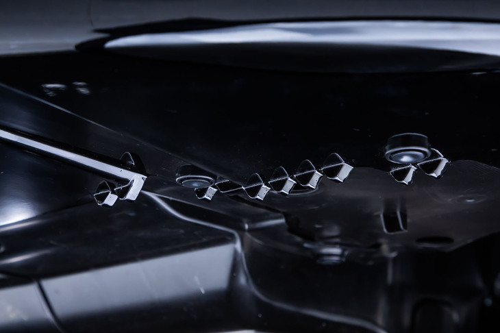 ホンダ・ヴェゼルe：HEVモデューロXコンセプト（フロントバンパー下部）