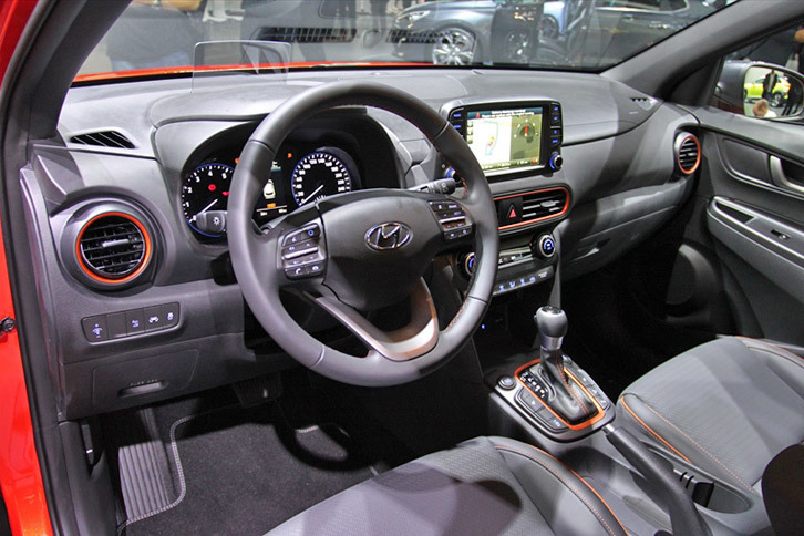 ヒュンダイ・コナ（インテリア）