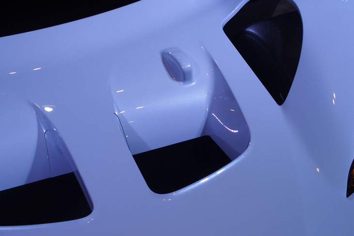 スバルSTI E-RAコンセプト（エアアウトレット）