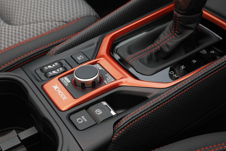 スバル・フォレスターX-BREAK（センターコンソール）