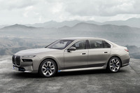 2022年に日本でも発売された「BMW i7」。BMWの新型車の日本上陸が早めに感じられるのは、ツィプセ社長の日本への愛情のおかげだろうか。