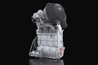 ルマンレーサー「日産ZEOD RC」に搭載される「DIG-T R」エンジン。