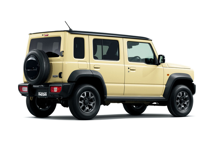 ボディーサイズは全長×全幅×全高＝3890×1645×1725mm。「シエラ」よりも340mm長い。