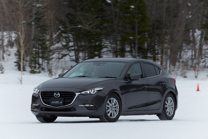 「G-ベクタリングコントロール」による加速度の変化は0.05G以下。またシステムが作動するのはアクセルオンの状態のみで、アクセルオフ時には作動しない。