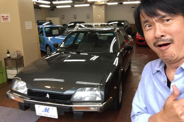 中古車サイトで発見した、「シトロエンCXパラス」。1984年製で、取材時の本体価格は199万円だった。