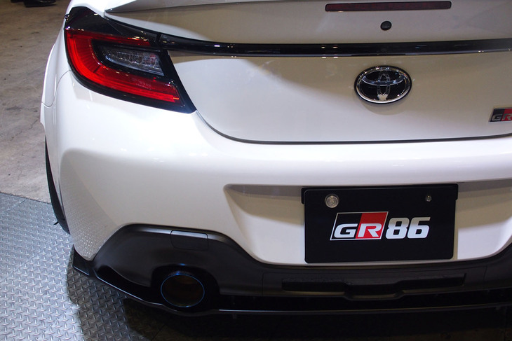 GR86（佐々木雅弘選手プロデュースパーツ装着車）