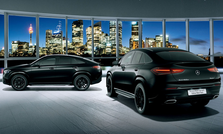 メルセデス・ベンツGLE450d 4MATICクーペ スポーツ エディションブラックスターズ